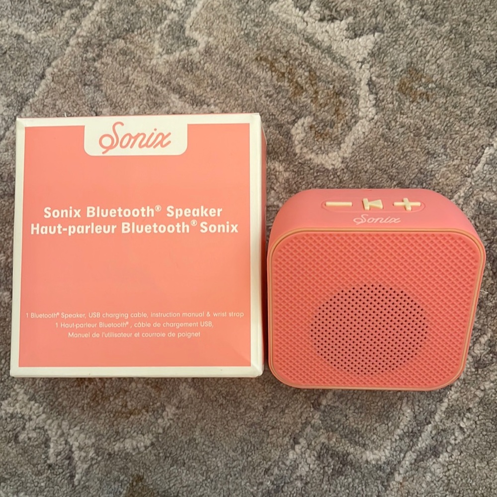 Sonic Bluetooth speaker PINK